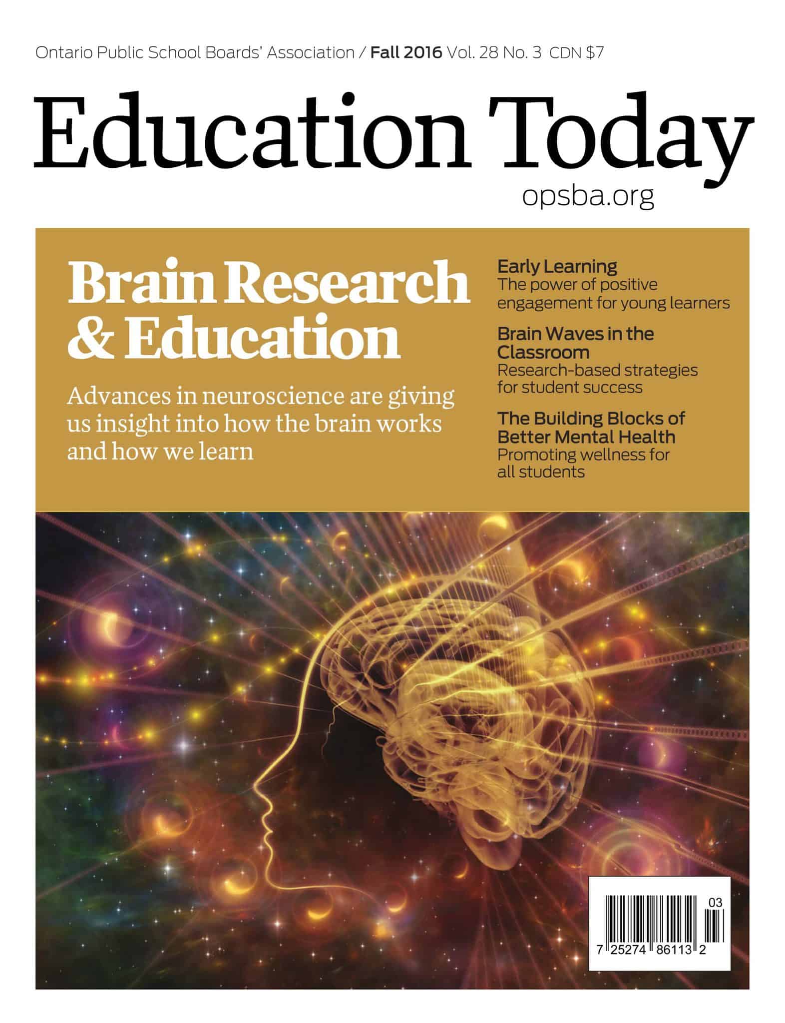 Education Today | Fall 2016 | Volume 28 Number 3