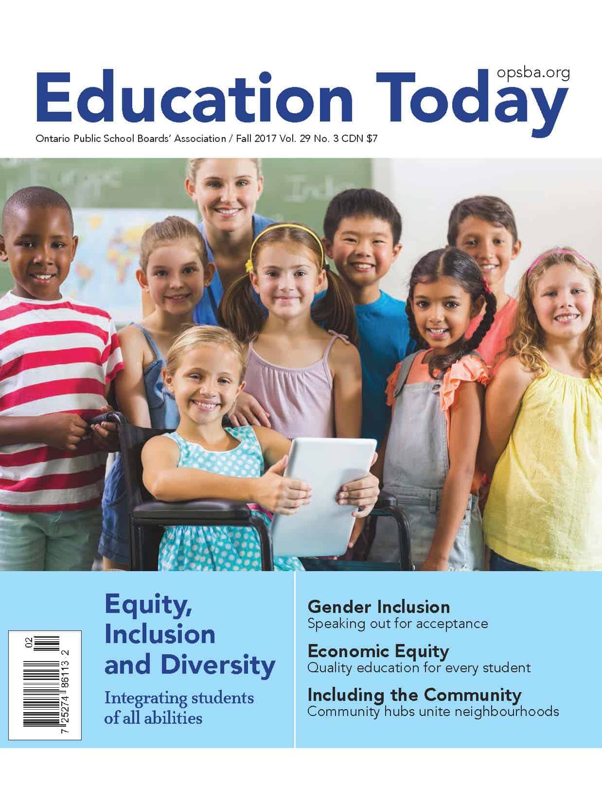 Education Today | Fall 2017 | Volume 29 Number 3