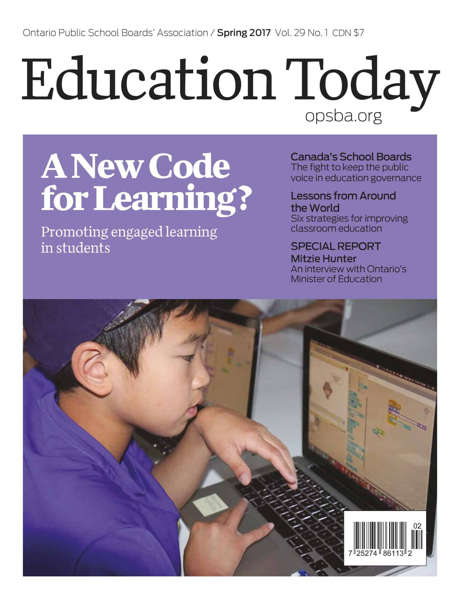 Education Today | Spring 2017 | Volume 29 Number 1