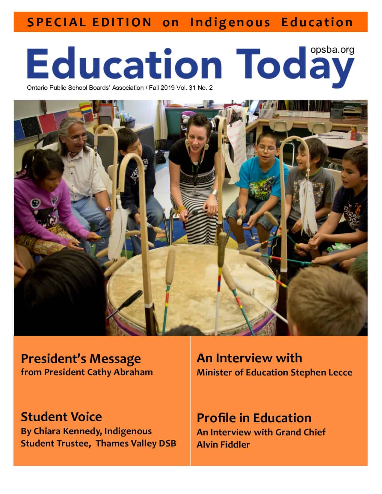 Education Today | Fall 2019 | Volume 31 Number 2